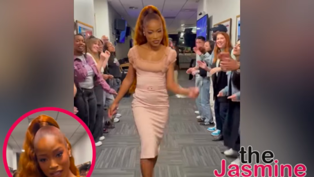 Keke Palmer Beams w/ Confidence While Strutting Down The Spirit Tunnel On ‘The Jennifer Hudson Show’
