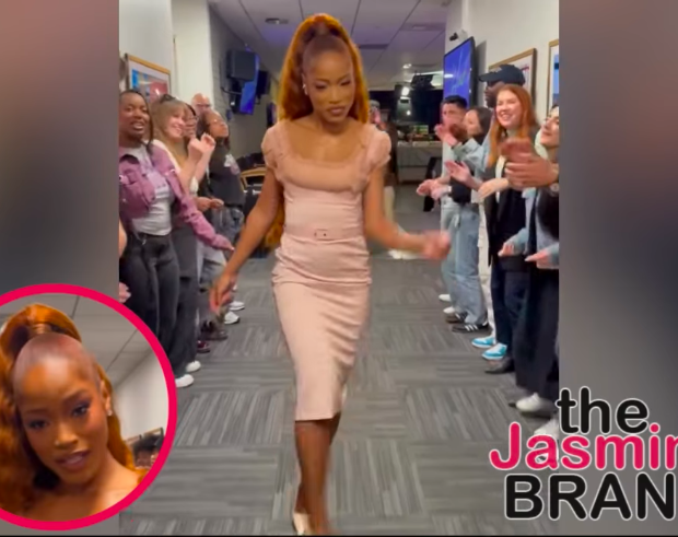 Keke Palmer Beams w/ Confidence While Strutting Down The Spirit Tunnel On ‘The Jennifer Hudson Show’