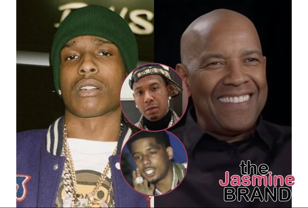 AAP Rocky Says Denzel Washington Bumped Pooh Shiesty & Moneybagg Yo On
