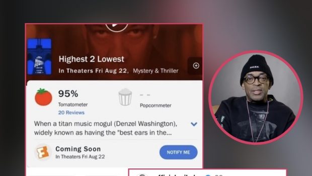 Spike Lee Celebrates 95% Rotten Tomatoes Score For Upcoming Film ‘Highest 2 Lowest’: ‘Sho-Nuff’