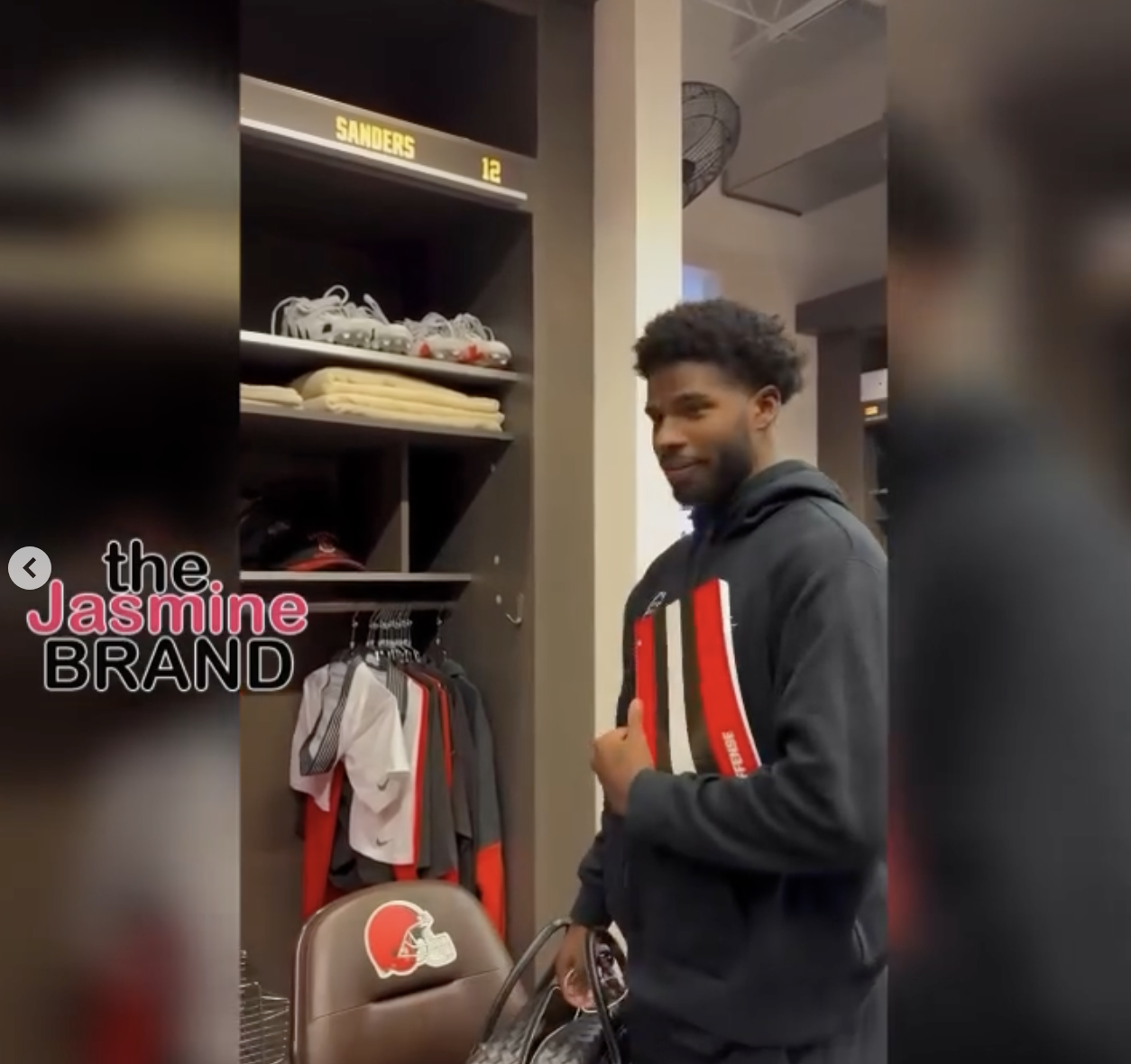 NFL Rookie Shedeur Sanders Arrives At Cleveland Browns Facility, Sees His Locker  Room For The First Time - theJasmineBRAND