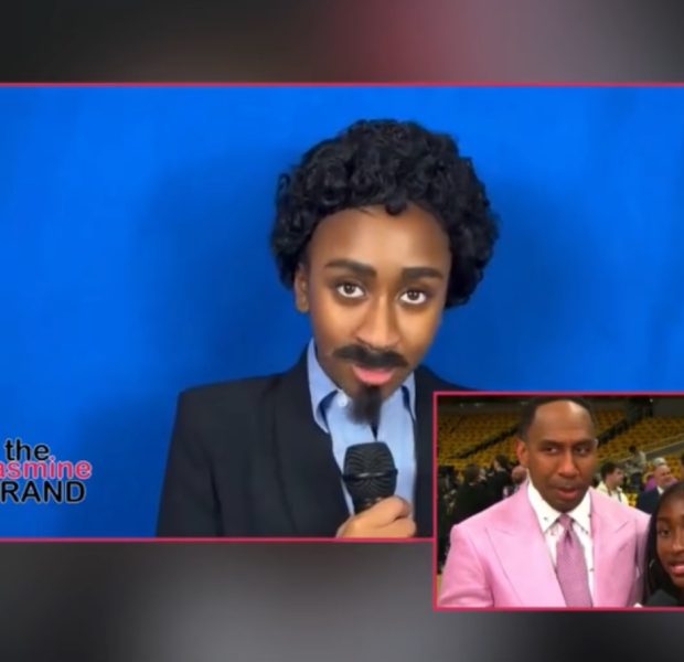 Stephen A. Smith’s Daughter Samantha Impersonates Him In Hilarious Sports Commentator Skit