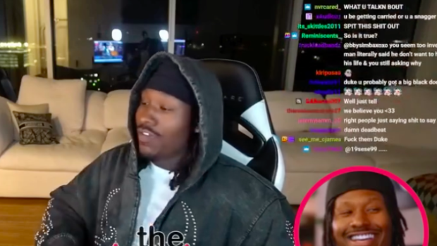 Twitch Streamer Duke Dennis Shuts Down Viral Rumor He Has Eight Children: ‘100% Not True’