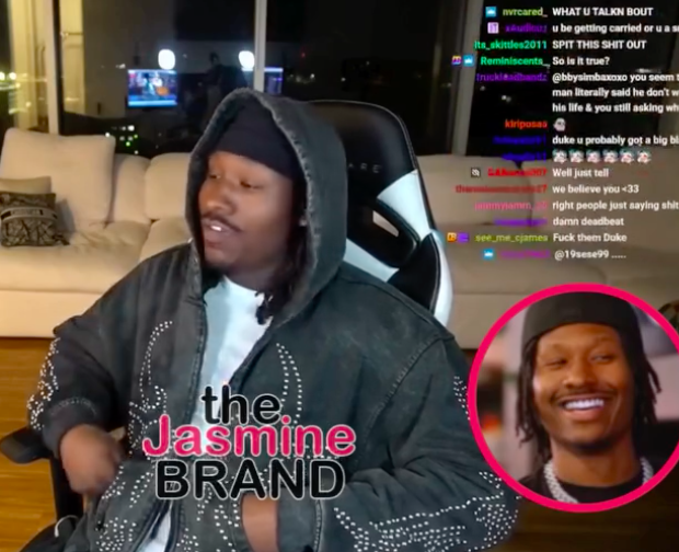 Twitch Streamer Duke Dennis Shuts Down Viral Rumor He Has Eight Children: ‘100% Not True’