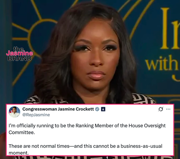 Jasmine Crockett Announces Bid To Lead Democrats On House Oversight Committee: ‘These Are Not Normal Times’