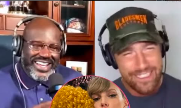 Shaquille O’Neal Assures Travis Kelce He Was ‘More’ Interested In Ice Spice Than Taylor Swift When He Met Them At The Super Bowl