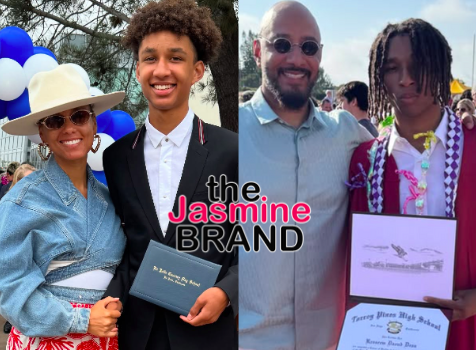 Alicia Keys & Swizz Beatz Celebrate Sons’ Graduations