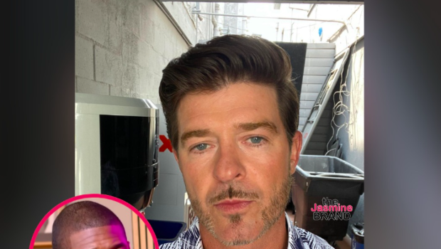 Robin Thicke Says Usher Stepped In As Groomsman At His Wedding After Friend Got COVID