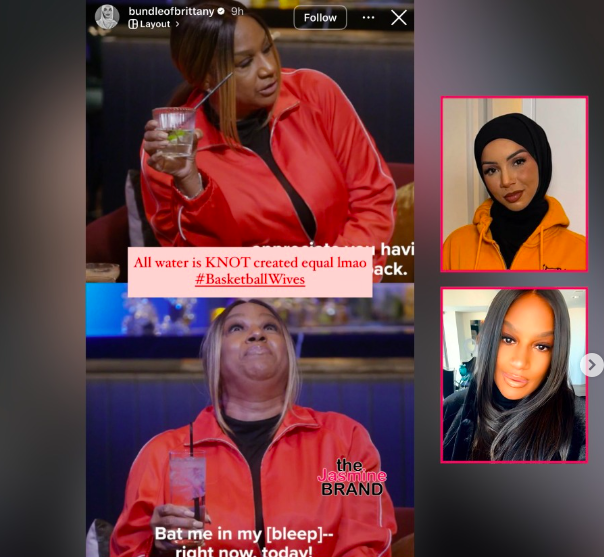 Brittany Renner Responds To Her ‘Basketball Wives’ Blowup w/ Jackie Christie: ‘Had The Nerve To Threaten Me w/ A Good Time’