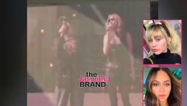 Miley Cyrus Spotted Rehearsing w/ Beyoncé Ahead Of ‘Cowboy Carter’ Show In France