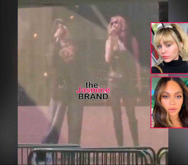 Miley Cyrus Spotted Rehearsing w/ Beyoncé Ahead Of ‘Cowboy Carter’ Show In France