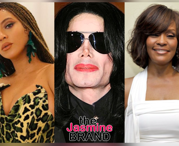 Beyoncé, Michael Jackson & Whitney Houston Among Top 5 On Billboard’s 75 Greatest R&B Artists Of All Time