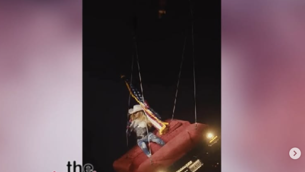 Beyoncé Laughs Off Nearly Falling Off Airlifted Car On Cowboy Carter Tour: ‘Sittin’ Sidewayz’