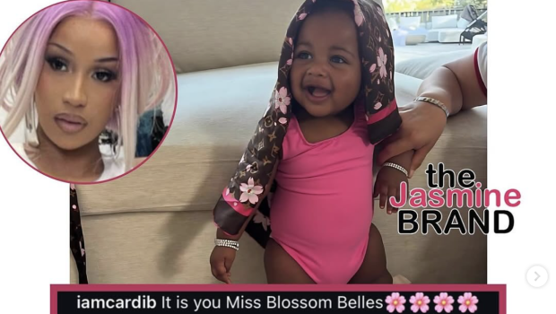 Cardi B Shares 1st Photos Of Daughter Blossom’s Face In Adorable IG Reveal