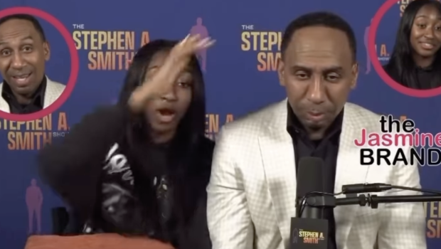 Stephen A. Smith’s Daughter Samantha Defends His Changing Hairline: ‘It’s Not His Fault’