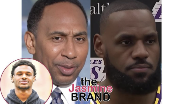 Stephen A. Smith Admits He & LeBron James ‘Don’t Like Each Other’, Accuses NBA Star Of Hiding Behind Son Bronny James To Confront Him