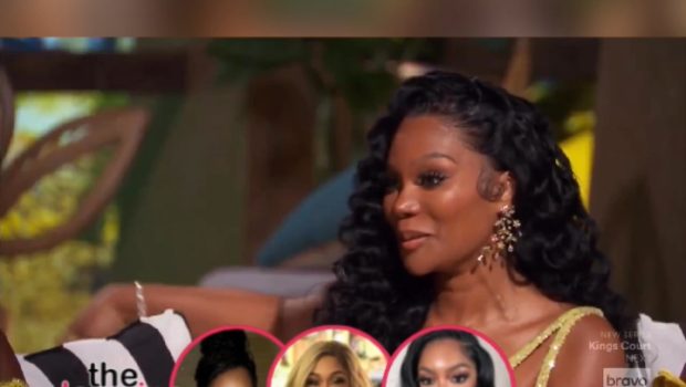 Angela Oakley Pulls Out Folder Of Receipts While Accusing Phaedra Parks Of Setting Her Up On The ‘RHOA’ Reunion + Questions Why Porsha Williams Is ‘So Eager’ To Believe Phaedra
