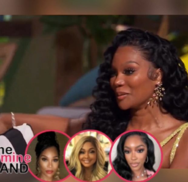 Angela Oakley Pulls Out Folder Of Receipts While Accusing Phaedra Parks Of Setting Her Up On The ‘RHOA’ Reunion + Questions Why Porsha Williams Is ‘So Eager’ To Believe Phaedra