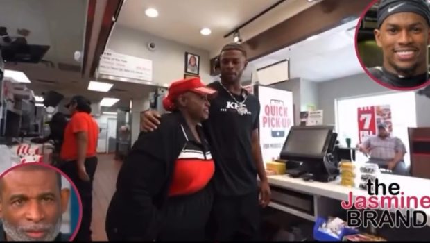 Deion Sanders’ Son Shilo Pays KFC Employee To Go Home Early After Learning She Has The Same Name As His Grandmother