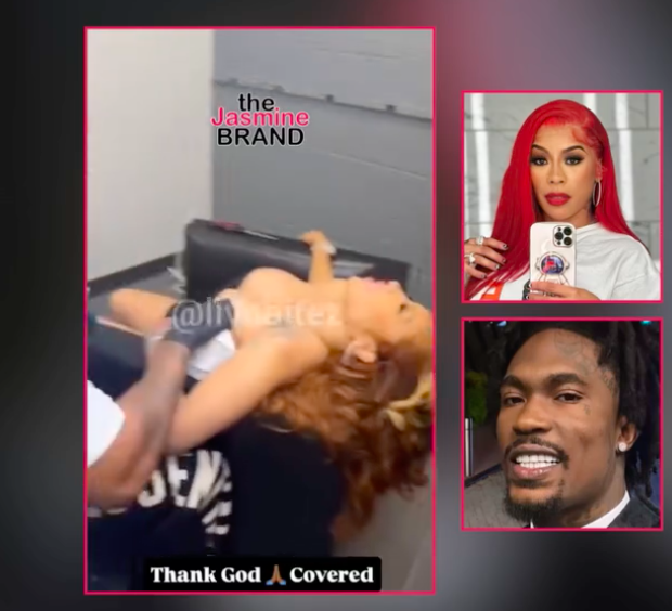 Keyshia Cole Appears To Cover Up Tattoo Of Hunxho’s Name