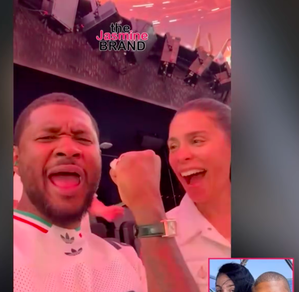 Usher Enjoys Date Night w/ Wife Jennifer Goicoechea At Backstreet Boys Concert [VIDEO]