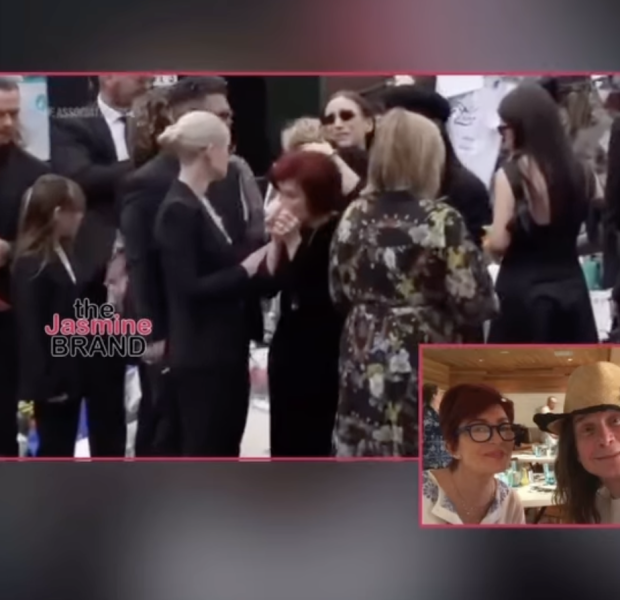 Sharon Osbourne Gets Emotional During Ozzy Osbourne’s Funeral Procession In The U.K. [WATCH]