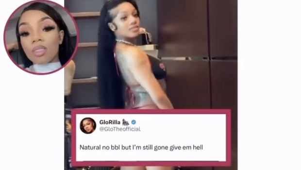GloRilla Flaunts Her ‘Natural No BBL’ Physique