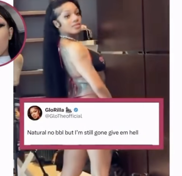 GloRilla Flaunts Her ‘Natural No BBL’ Physique