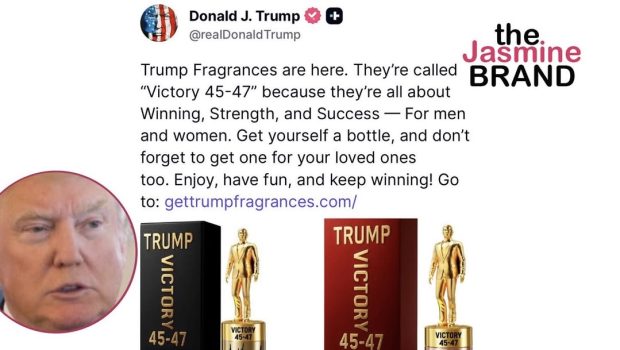 Donald Trump Unveils $249 ‘Victory 45-47’ Fragrance Line Featuring Gold Statue Bottle: ‘Enjoy, Have Fun & Keep Winning!’