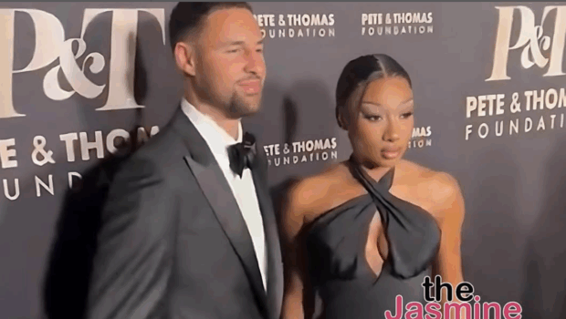 Klay Thompson & Megan Thee Stallion Pop Out Together At Her Pete & Thomas Gala