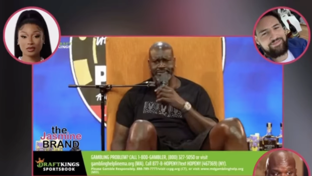 Shaq Predicts Megan Thee Stallion & Klay Thompson’s Relationship Will Only Last ‘6 Weeks’