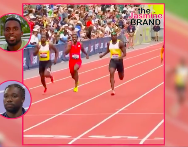 Track Star Kenny Bednarek Says He Shoved Fellow Sprinter Noah Lyles At End Of Race For ‘Unsportsmanlike’ Taunt