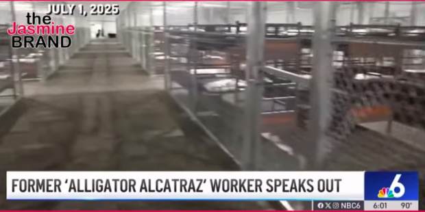 Former ‘Alligator Alcatraz’ Worker Says Detainees Are Packed In Tents, Have No Sunlight, & Shower Every 4 Days