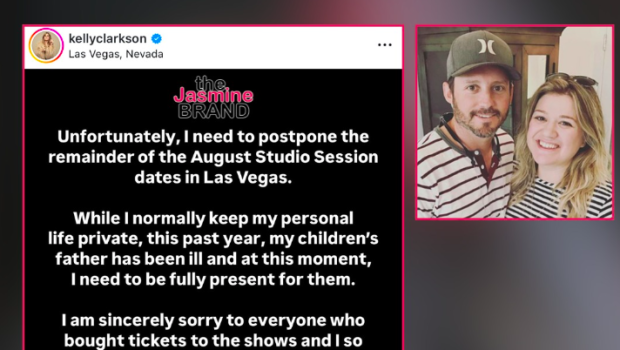 Kelly Clarkson Postpones Las Vegas Residency To Support Kids Amid Ex’s Illness