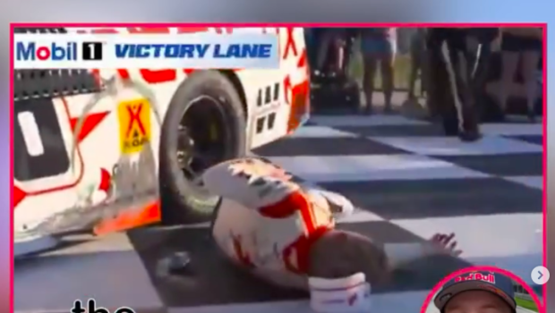NASCAR Driver Breaks Collarbone After Falling From Car While Celebrating Series Win