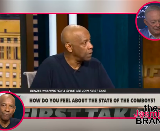 Denzel Washington Shares Harsh Opinion On Cowboys Owner Jerry Jones: ‘He Ain’t Thinking About Us, He’s Thinking About His Pockets’ [VIDEO]
