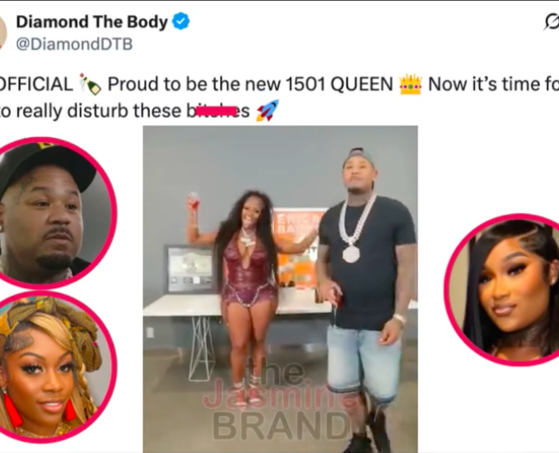1501 Certified Ent. CEO Carl Crawford Announces New Artist Diamond The Body & Takes Shots At Former Artist Erica Banks: ‘No BBL Needed’