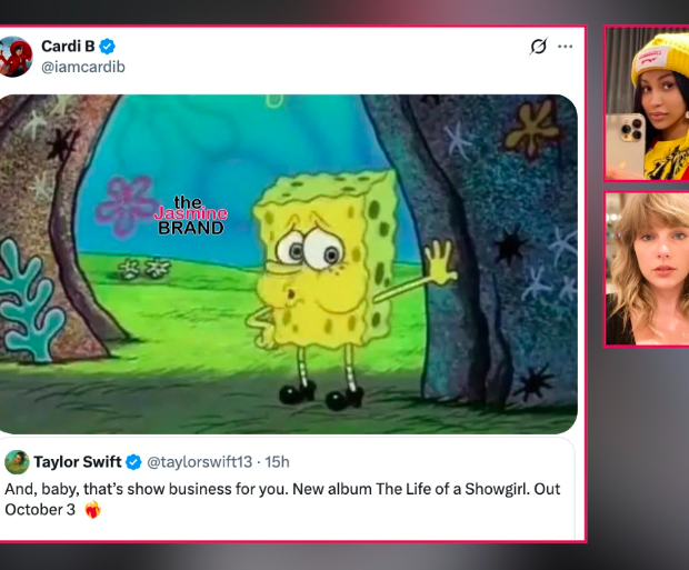 Cardi B Reacts To Taylor Swift’s Album Being Scheduled To Drop After Hers