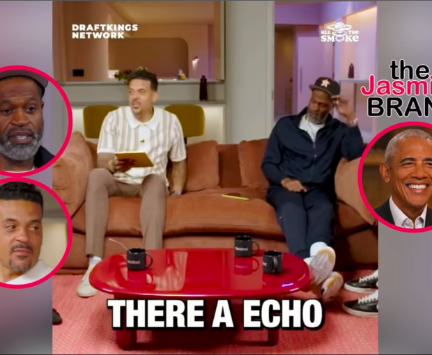 Retired NBA Stars Matt Barnes & Stephen Jackson Shoot Their Shot At Getting Barack Obama As Guest On Their Podcast [VIDEO]