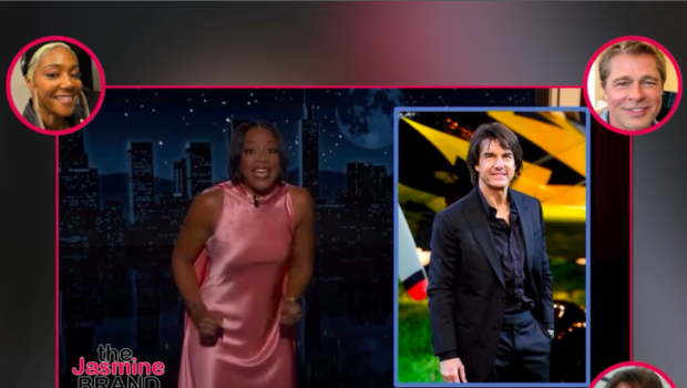Tiffany Haddish Puts Tom Cruise & Brad Pitt On Her List Of Potential Baby Daddies