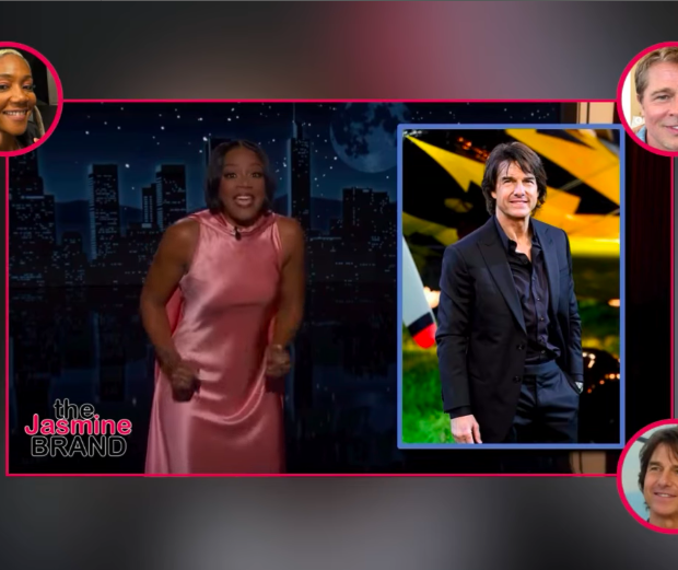 Tiffany Haddish Puts Tom Cruise & Brad Pitt On Her List Of Potential Baby Daddies