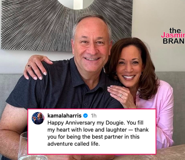 Kamala Harris Celebrates 11 Years Of Marriage To Douglas Emhoff: ‘You Fill My Heart w/ Love & Laughter’