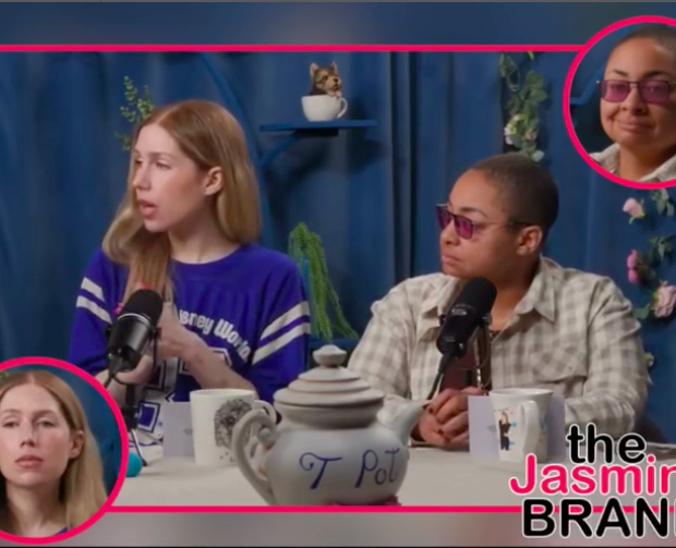 Raven-Symoné Has Funny Reaction To Wife Miranda Maday Saying She’s The One Who Started Their Podcast, Internet Reacts: ‘The Way I Cackled’ [VIDEO]