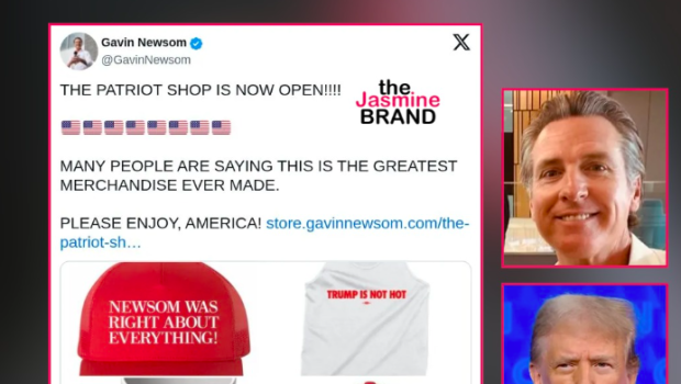 California Governor Gavin Newsom Trolls Trump w/ MAGA-Style Merch