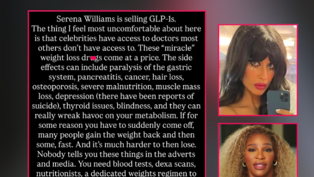 ‘The Good Place’ Star Jameela Jamil Speaks Out On Dangers Of GLP-1 Meds Following Serena Williams’ 31-Pound Weight Loss
