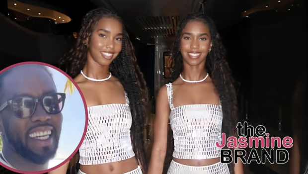 Diddy’s Twin Daughters Jessie & D’Lila Removed From Rollercoaster After Allegedly Refusing Multiple Requests To Put Away Their Phones
