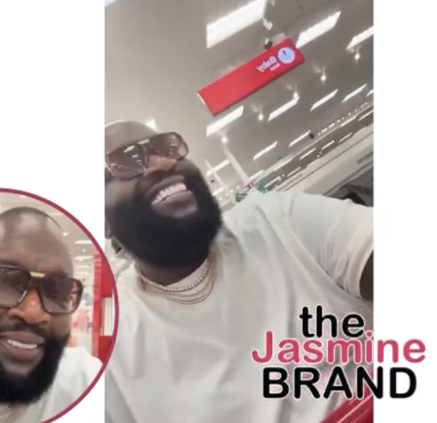 Rick Ross Jokes That He’s Been Kidnapped During A Target Run w/ His Boo
