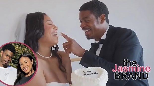 ‘The Challenge’ Stars Kam Williams & Leroy Garrett Secretly Elope In Detroit w/ Only Their Children Present