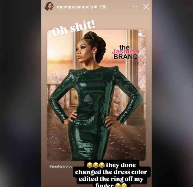 Reality Star Monique Samuels Says She Declined To Shoot “Real Housewives of Potomac” Promo Photo