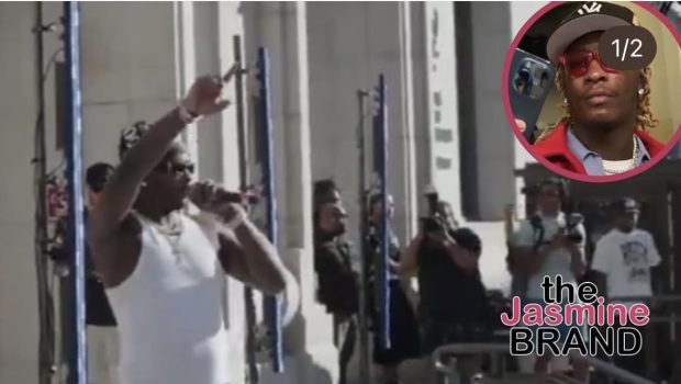Young Thug’s Surprise Concert Outside Courthouse Was Part Of An Initiative To Combat ATL Violence